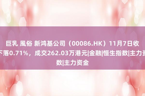 巨乳 風俗 新鸿基公司（00086.HK）11月7日收盘下落0.71%，成交262.03万港元|金融|恒生指数|主力资金